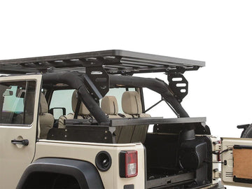Jeep Wrangler JKU 4-Door Cargo Storage Interior Rack - by Front Runner - Brixton 4x4 - Buy Online Now!